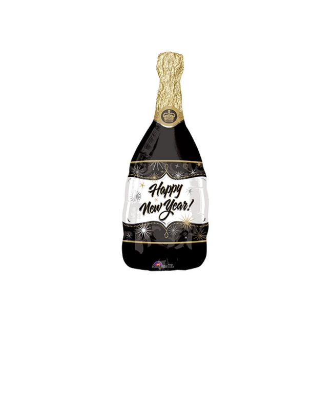 Forma Botella Champan New Year